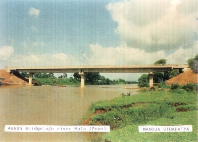 Bridge across Mula River at Aundh