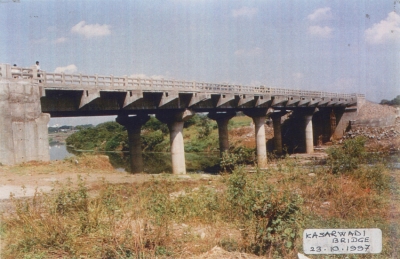 Bridge across Pawana River at Kasarwadi