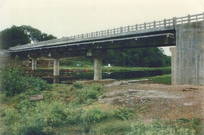 Bridge across Pawana River at Dhaneshwar
